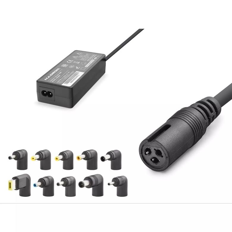 Tüm Laptoplara Uyumlu Universal Laptop Adaptörü 15-24V 90W 10 Ayrı Uç
