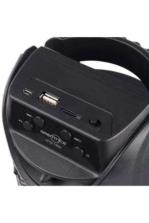 Turgut Ticaret Gredtnice_GTS-1550BTHoparlörFMUSB Gredtnice Gts-1550 Bluetooth Rgb Hoparlör Usb /tf Kart /fm