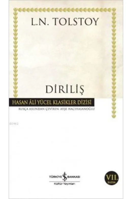 TÜRKİYE İŞ BANKASI KÜLTÜR YAYINLARI 53178123 Diriliş İş Bankası
