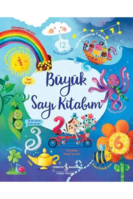 TÜRKİYE İŞ BANKASI KÜLTÜR YAYINLARI 9786254294266224277 Büyük Sayı Kitabım