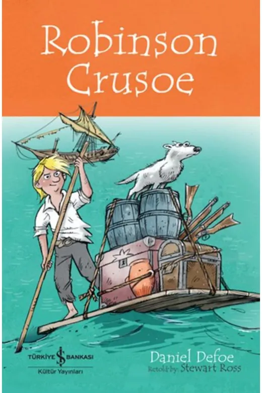 TÜRKİYE İŞ BANKASI KÜLTÜR YAYINLARI Gok-8551686402895 Robinson Crusoe