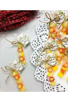 Turuncu Temalı Doğum Günü, Babyshower, Düğün, Sünnet, Mevlüt, Yaş Günü Şekeri 25 Adet