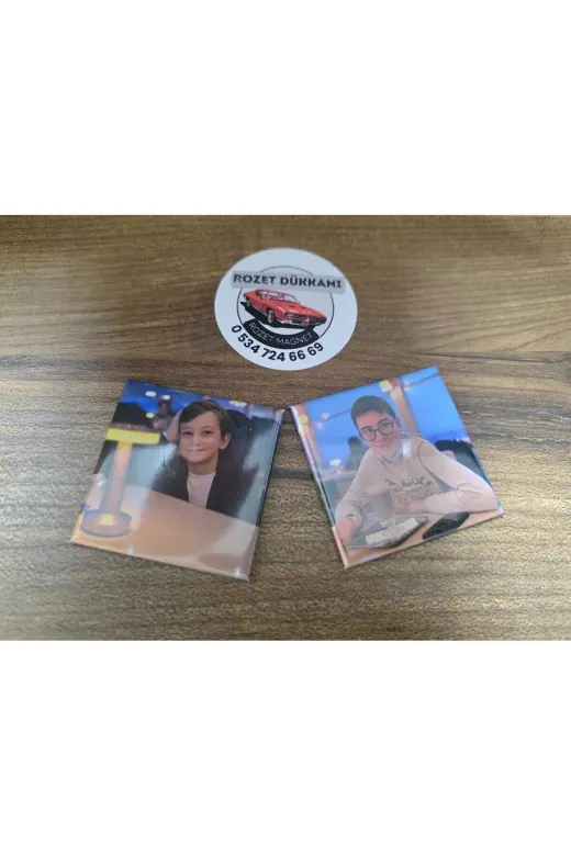 Tu&Se Candles Kare Magnet 50 Adet Kare Magnet – 50Li Paket – Kişiye Özel Fotoğraf Baskılı–