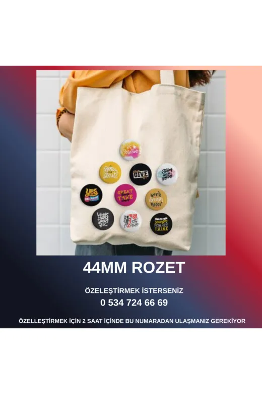 tuse rozet dükkanı 20 Adet Yıldız Öğrenci İğneli Rozet Yıldız Öğrenci– 44Mm Buton Rozet, 20 Adet İğneli Buton Rozet