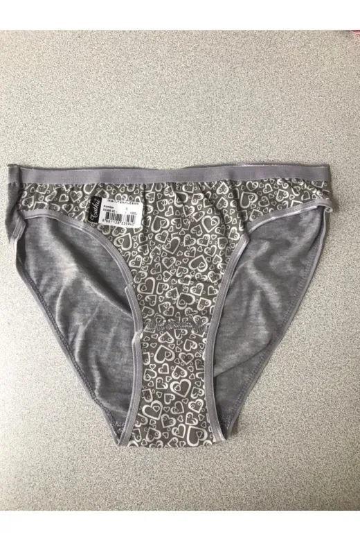 Tutku 0537 12'li Paket Bayan Kadın Desenli Bikini Külot Asorti Kilot