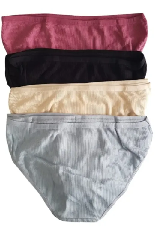 Tutku PRA-12732234-1318 12 'li Kaşkorse Bikini Külot Kombin 0510 6 No