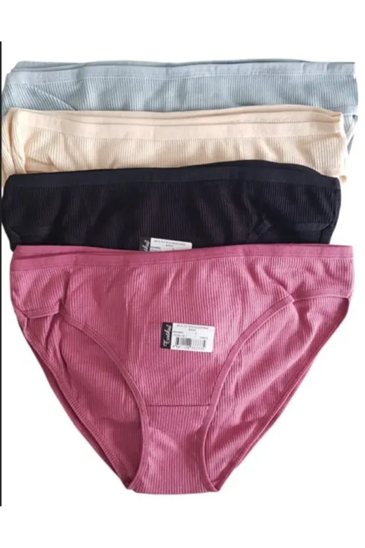Tutku PRA-12732234-1318 12 'li Kaşkorse Bikini Külot Kombin 0510 6 No