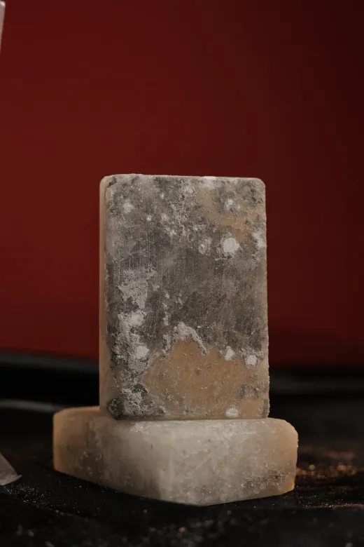 TUZCU KENAN CKR-SABUN-01 Çankırı Kristal Kaya Tuzu Sabunu Doğal Katı Cilt Bakım Sabunu
