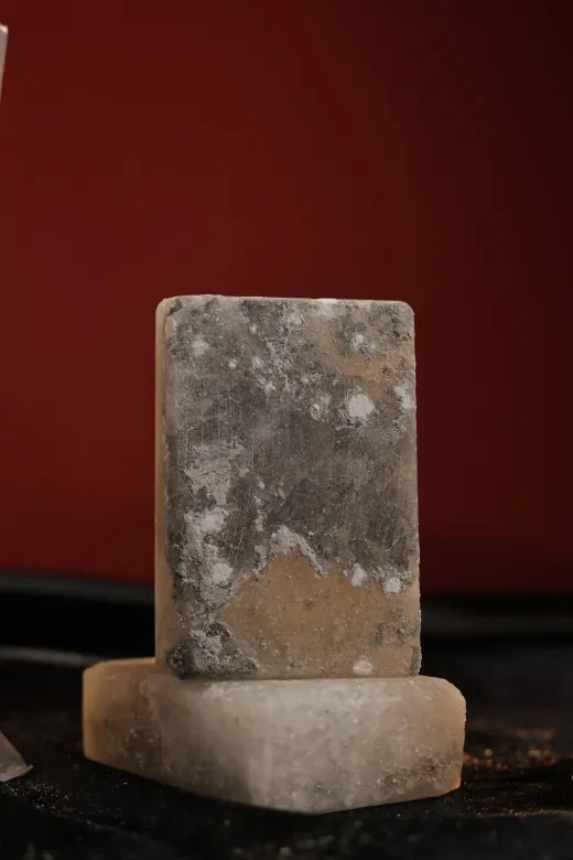 TUZCU KENAN CKR-SABUN-01 Çankırı Kristal Kaya Tuzu Sabunu Doğal Katı Cilt Bakım Sabunu