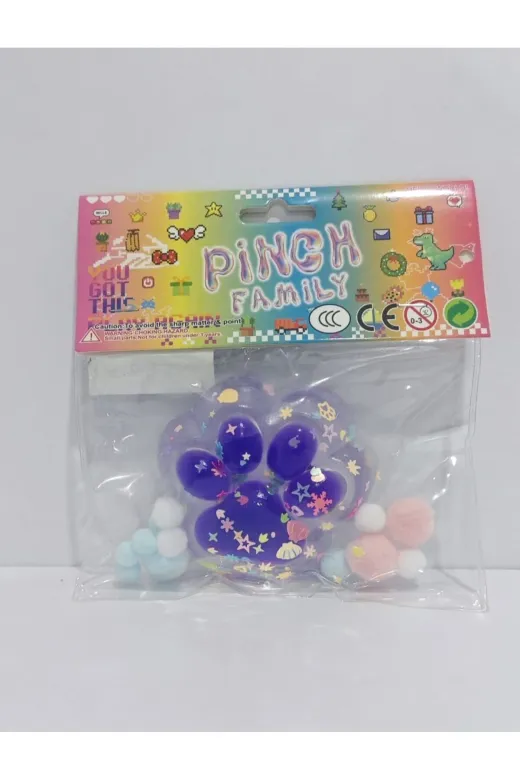 Twins Stars 546337676368569 Kedi Patisi Squishy Oyuncağı Sukuşi (7,5X6,5Cm)