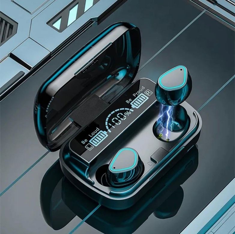 TWS M10 Newest M10 Bluetooth V5.3 Uyumlu Dijital Şarj Göstergeli Oyuncu Bluetooth Kulaklık