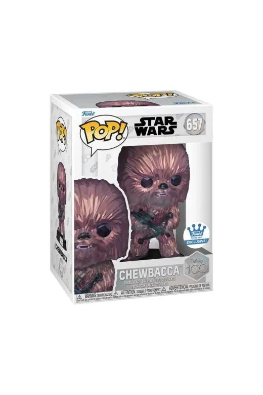 TYCTIL6SRN170662594693429 Pop! Star Wars Chewbacca (Facet) #657 Disney 100Th Funko Shop Exclusive Figür