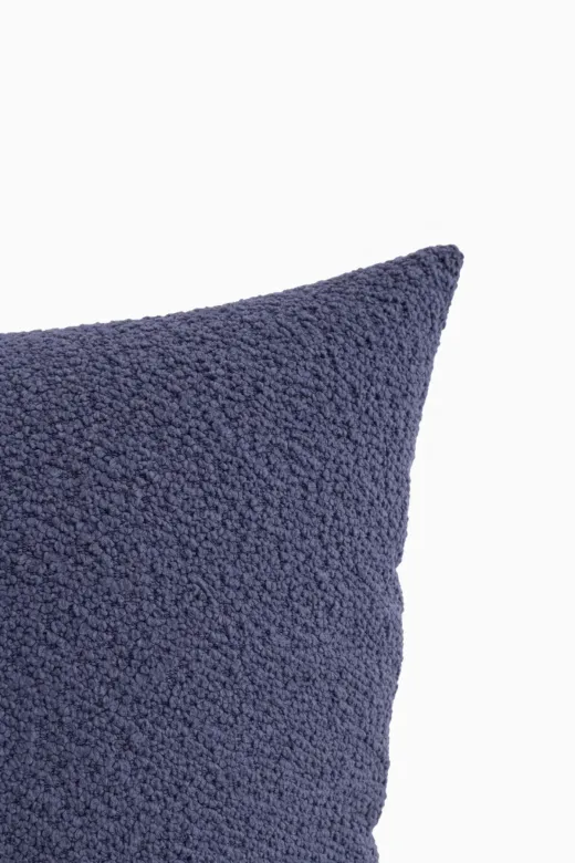 Typoniq Attitude Included TYP25201021 Premium Odin Bukle Dokuma İndigo Mavi Kırlent Kılıfı (43X43 Cm)
