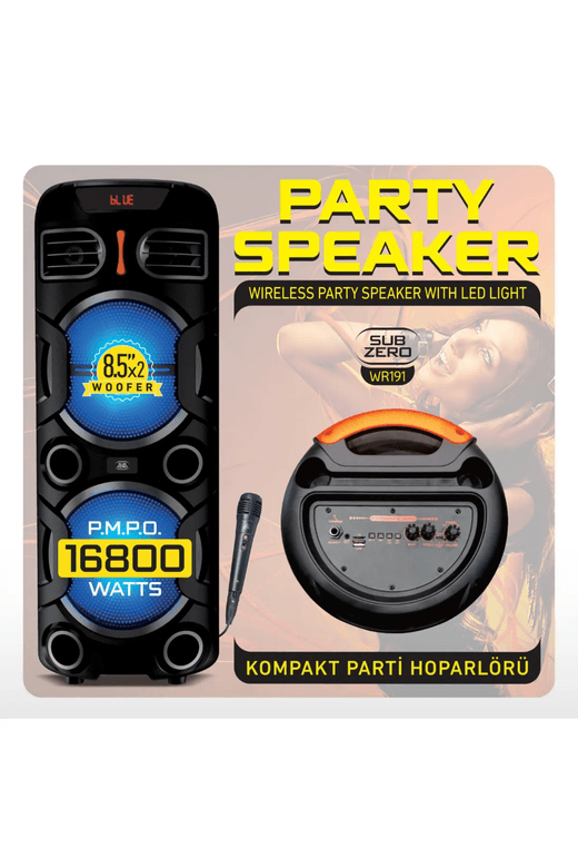 tZLahBH4Ym Subzero Wr191 Bluetooth/usb/sd Müzik Kutusu