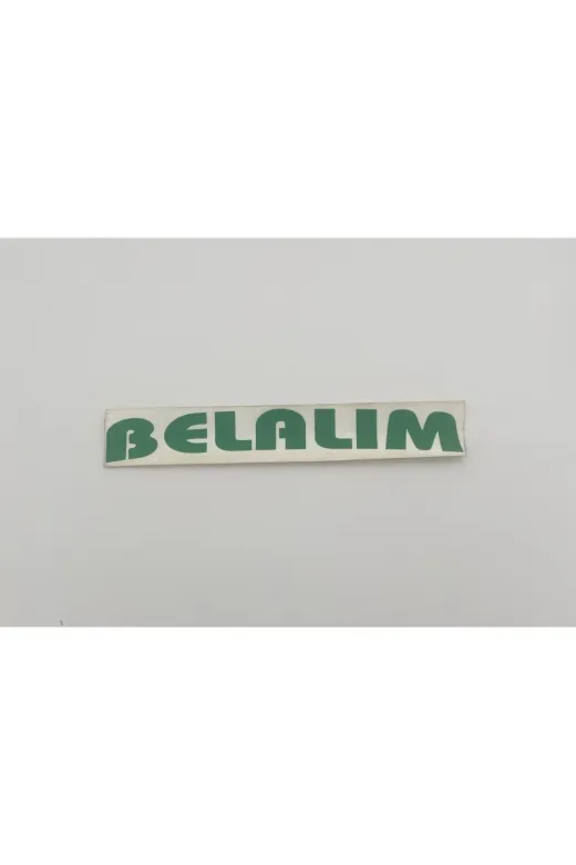 Üçel 62782828 “Belalim” Yapişkanli Araç Sticker Yazi-Araç Arkasi Yazi-Oto Cam Etiket Sticker Yazi