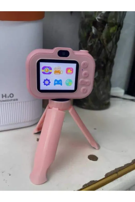 UCUZTEKNO TYC0385AED058DE31D045A008 Ayaklı Mini Fotoğraf Makinesi Çocuk Için Eğitici Video Kamera