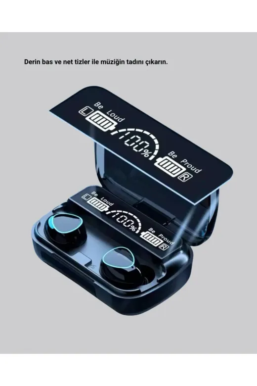UCUZTEKNO TYC13BDD7F6B9DE13C65F7102 Kablosuz Bluetooth Kulaklık 5.1 Uzun Pil Ömrü Gürültü Engelleme