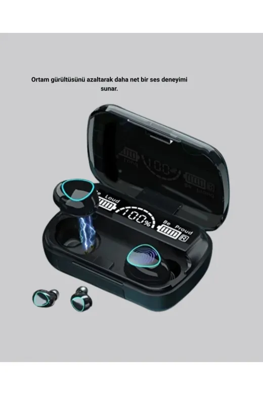UCUZTEKNO TYC13BDD7F6B9DE13C65F7102 Kablosuz Bluetooth Kulaklık 5.1 Uzun Pil Ömrü Gürültü Engelleme
