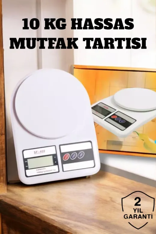 UCUZTEKNO TYC1O7NCUN177644264036296 Preminyum Net Lcd Ekran Ve Otomatik Kapanma Özelliği Ile Uzun Ömürlü Dijital Mutfak Tartısı