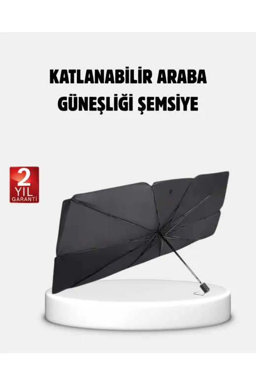 UCUZTEKNO TYC274BF5B5D52189C205E100 360° Ayarlanabilir Ön Cam Güneşliği – Pratik Kullanım Ve Dayanıklı Yapı