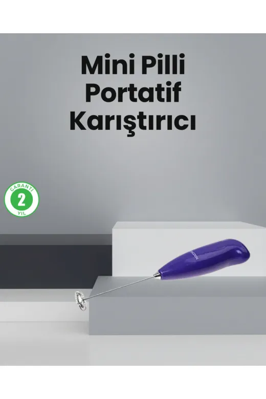 UCUZTEKNO TYC29F6A6F187DE5B65F0AC01 Trendlia Mutfak İçin Mini El Mikseri – Kahve, Süt, Krema Ve Sos Karıştırıcı