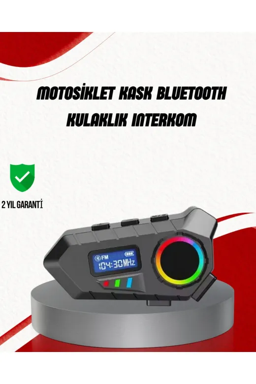 UCUZTEKNO TYC3E2DA036E8D04F1F54CC02 Trendlia Suya Dayanıklı Bluetooth İnterkom 5.4 Hoparlör 500Mah Batarya Ve Fm Radyo Özellikli