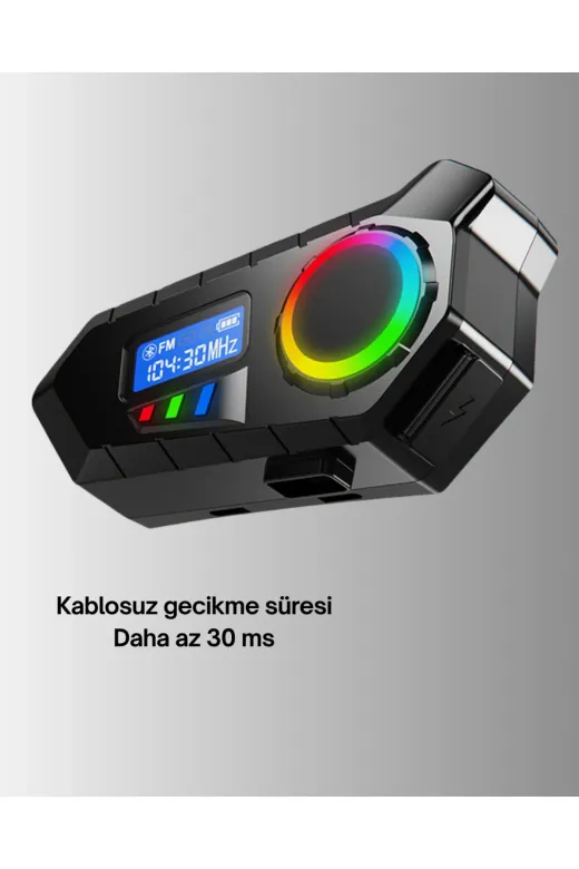 UCUZTEKNO TYC3E2DA036E8D04F1F54CC02 Trendlia Suya Dayanıklı Bluetooth İnterkom 5.4 Hoparlör 500Mah Batarya Ve Fm Radyo Özellikli