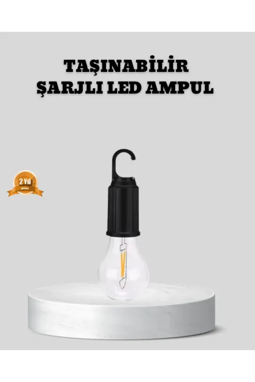 UCUZTEKNO TYC54C4CE3DCD9227979A5410 Trendlia Type-C Şarjlı Led Kamp Lambası – Uzun Ömürlü Pil Ve Yüksek Parlaklık
