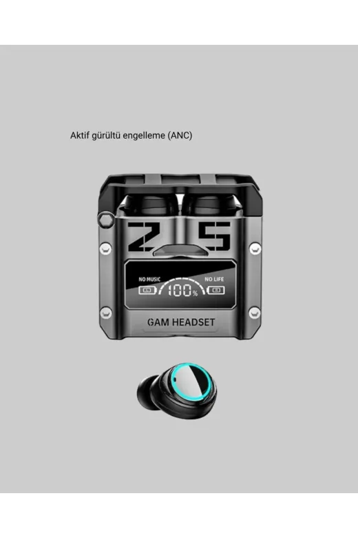 UCUZTEKNO TYC5B2261E5021BDECE82A508 Gürültü Engelleyici Kablosuz Bluetooth Kulaklık – Oyun Ve Müzik İçin Profesyonel Ses