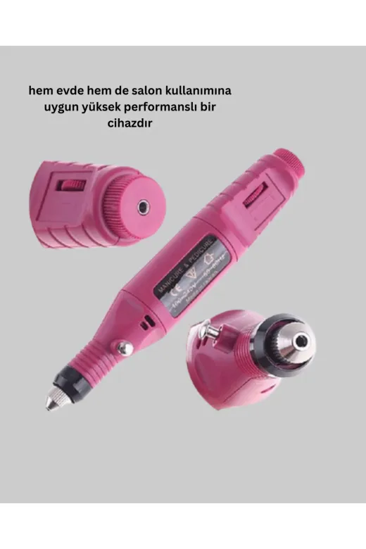 UCUZTEKNO TYC5C68956BD9CCCE8EB03901 Trendlia Profesyonel Tırnak Matkap Makinesi – Usb Şarjlı, Ayarlanabilir Hız, Düşük Titreşimli Ve Ses