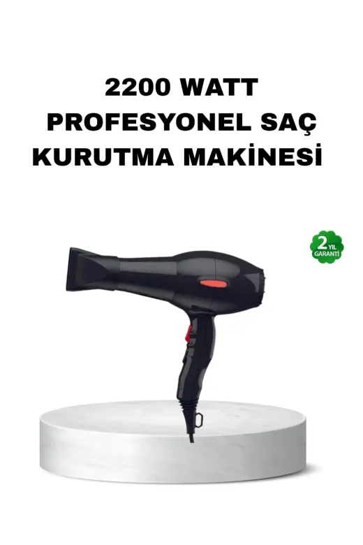 UCUZTEKNO TYC71B57E48199E35DB267308 Trendlia Profesyonel Saç Kurutma Makinesi – Ac Motor, Soğuk Üfleme, 2 Hız Kademesi