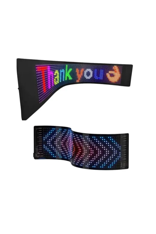 UCUZTEKNO TYC88218AC981C43B67C3DD00 Dekoratif Led Yazı Paneli Rgb Animasyonlu Uzaktan Kumandalı Ekran
