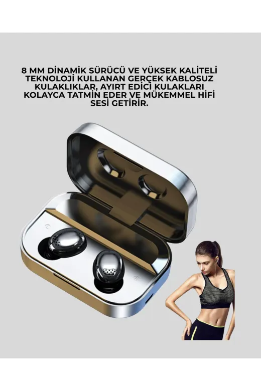 UCUZTEKNO TYC8A9EA3335365CEB16E2303 Gürültü Engelleyici Bluetooth Kulaklık – Akıllı Ekranlı, Hifi Ses Kalitesi