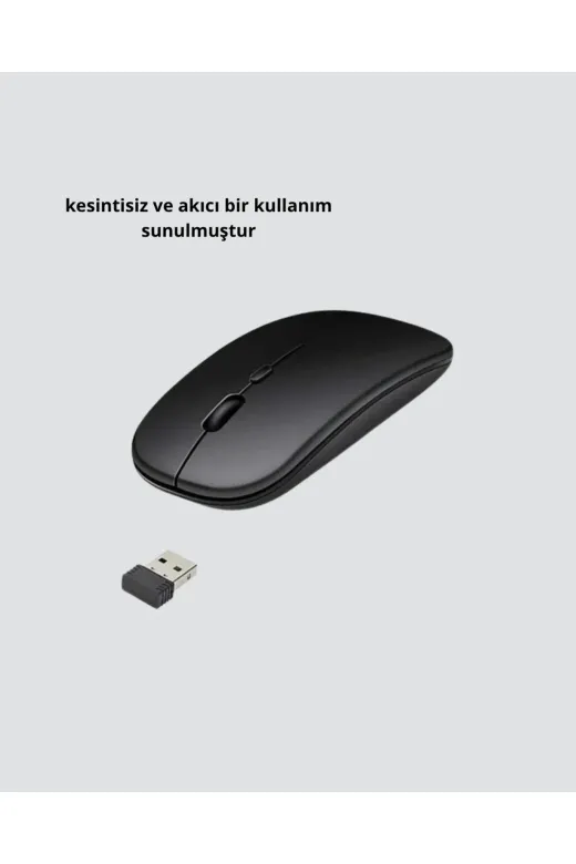 UCUZTEKNO TYC994BC2AA3E776AD40EE309 Trendlia Kablosuz Mouse – Gelişmiş Optik Sensör, Profesyonel Ve Oyun Kullanımına Uygun