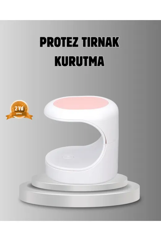 UCUZTEKNO TYCA1A5378EC9306CC7475202 Taşınabilir Mini Oje Kurutma Makinesi 16W Uv Led Hızlı Etkili Kurutucu