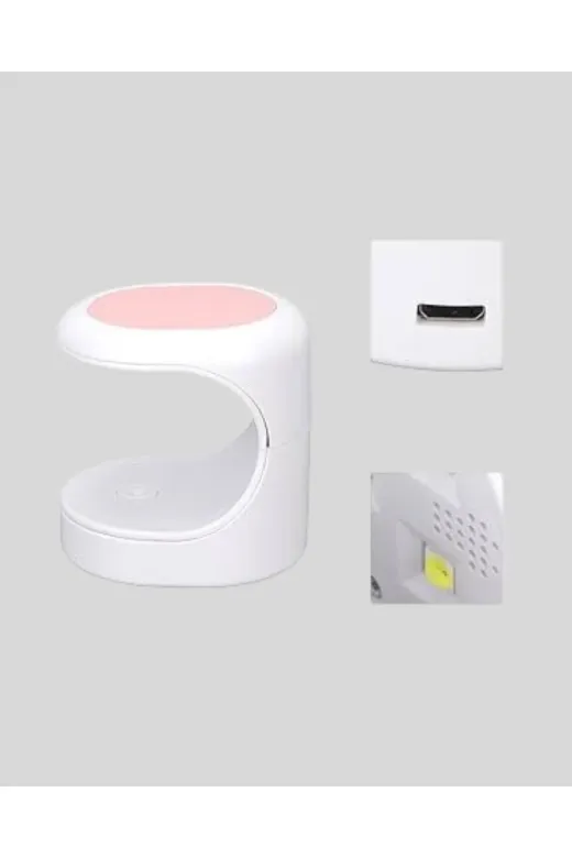UCUZTEKNO TYCA1A5378EC9306CC7475202 Taşınabilir Mini Oje Kurutma Makinesi 16W Uv Led Hızlı Etkili Kurutucu