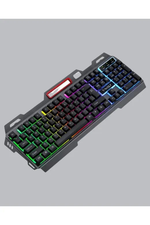 UCUZTEKNO TYCA2923E490AC40AA03D4800 Rgb Işıklı Oyuncu Klavye Mouse Seti – Türkçe Q, Ayarlanabilir Dpi, Ergonomik Ve Dayanıklı Tasarım