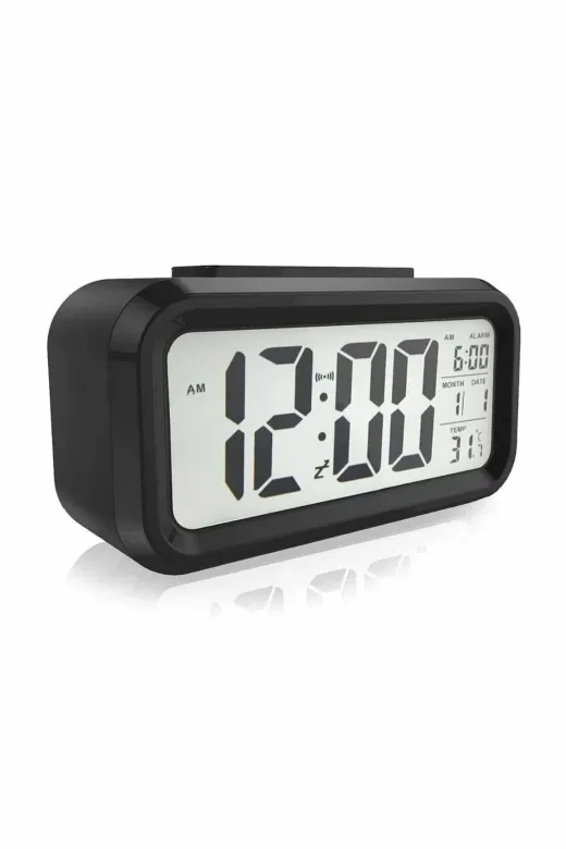 UCUZTEKNO TYCA428DAAA86759D3C44F309 Dijital Masa Saati Takvim Çalar Saat Alarmlı Işıklı Led Ekran Pilli