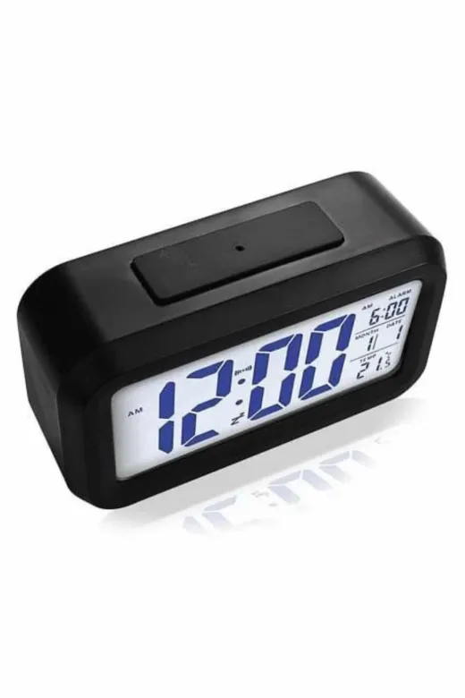UCUZTEKNO TYCA428DAAA86759D3C44F309 Dijital Masa Saati Takvim Çalar Saat Alarmlı Işıklı Led Ekran Pilli