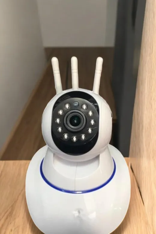 UCUZTEKNO TYCAE086AD5FD450EB306CA10 Trendlia Wifi Kamerası Çift Yönlü Bebek Güvenlik Kamerası Gece Görüşlü