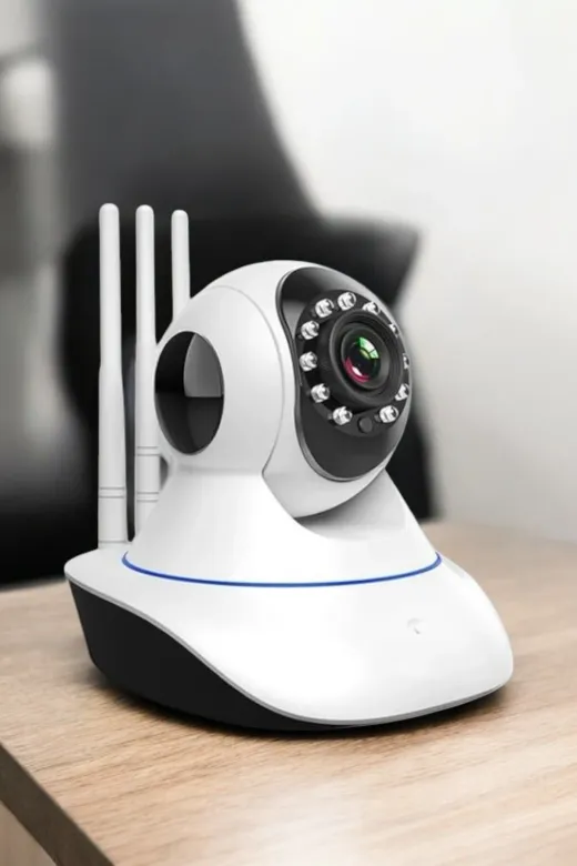 UCUZTEKNO TYCAE086AD5FD450EB306CA10 Trendlia Wifi Kamerası Çift Yönlü Bebek Güvenlik Kamerası Gece Görüşlü