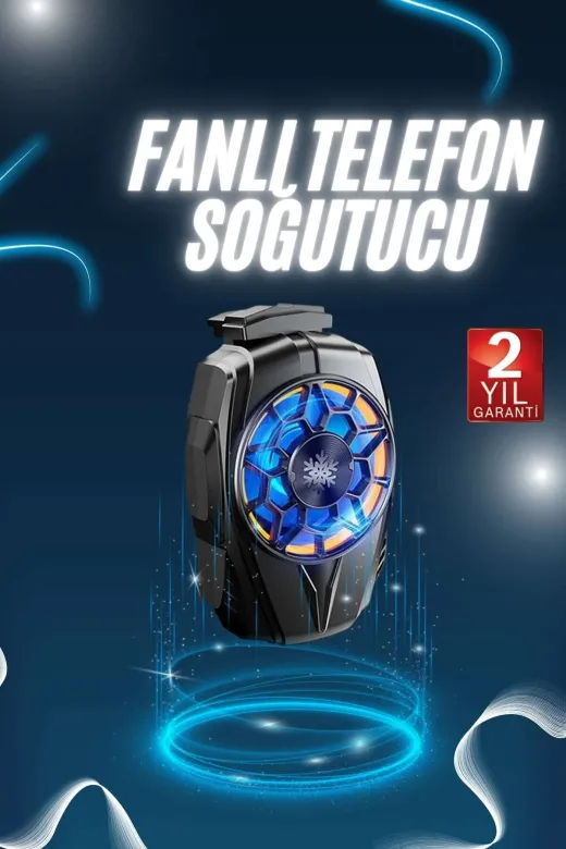 UCUZTEKNO TYCB02D56D5EB1CC88C27E200 Trendlia Telefonu Soğutma Fanı Radyatör Mobil Cihazlara Uyumlu Soğutucu