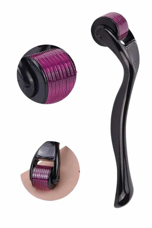 UCUZTEKNO TYCC0BCB2210EC216C4E61702 Trendlia Titanyum Uçlu Derma Roller 540 İğneli 1 Mm Gözenek Azaltıcı Akne İzlerine Uygun