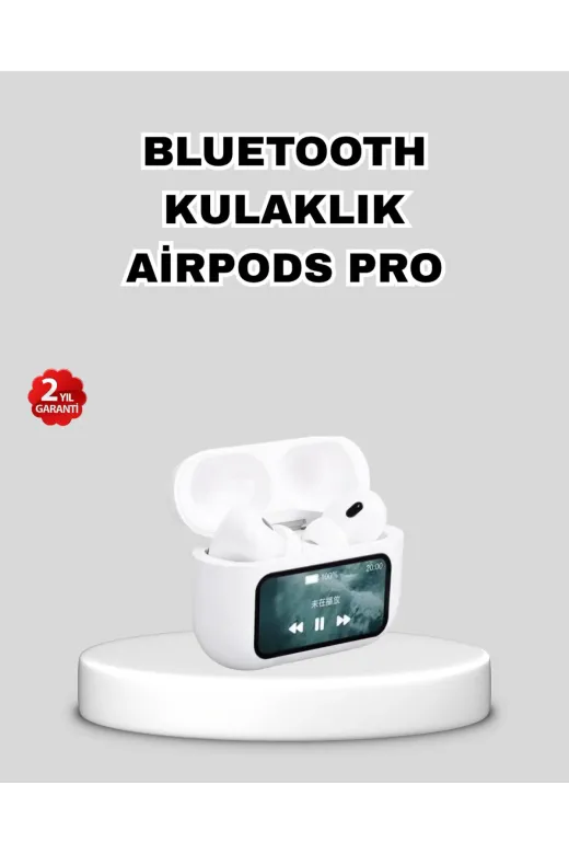 UCUZTEKNO TYCD7D81E0C488000111C5F03 Dokunmatik Ekranlı Bluetooth Kulaklık – Anc, Suya Dayanıklı, Powerbank Kutulu