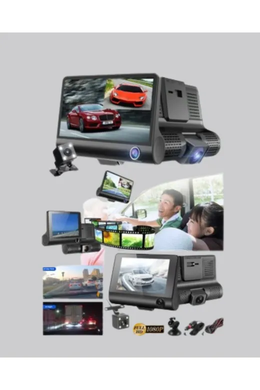 UCUZTEKNO TYCDD0949ED685A1C988B7901 G-Sensör, Park Modu Ve Döngüsel Kayıt Destekli Araç Dvr