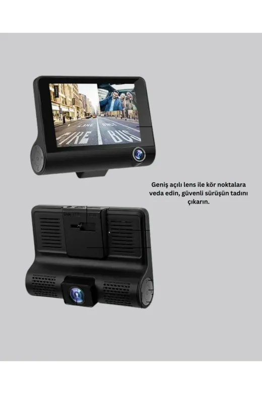 UCUZTEKNO TYCDD0949ED685A1C988B7901 G-Sensör, Park Modu Ve Döngüsel Kayıt Destekli Araç Dvr