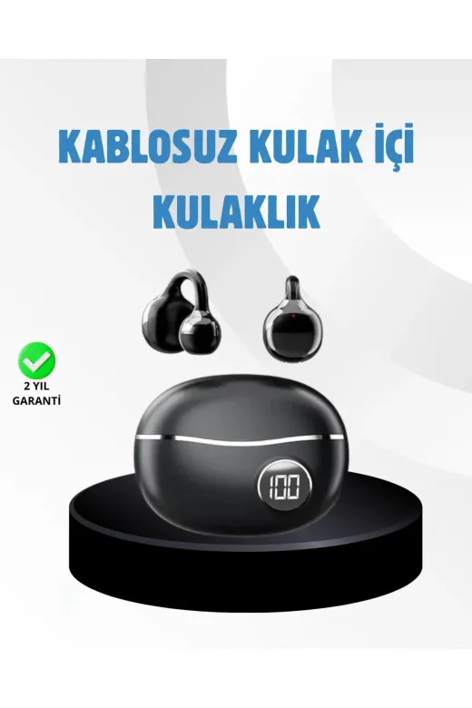 UCUZTEKNO TYCF92BA74044915AE253CF08 Açık Kulak Kablosuz Bluetooth Kulaklık – Konforlu Tasarım Ve Uzun Süreli Kullanım