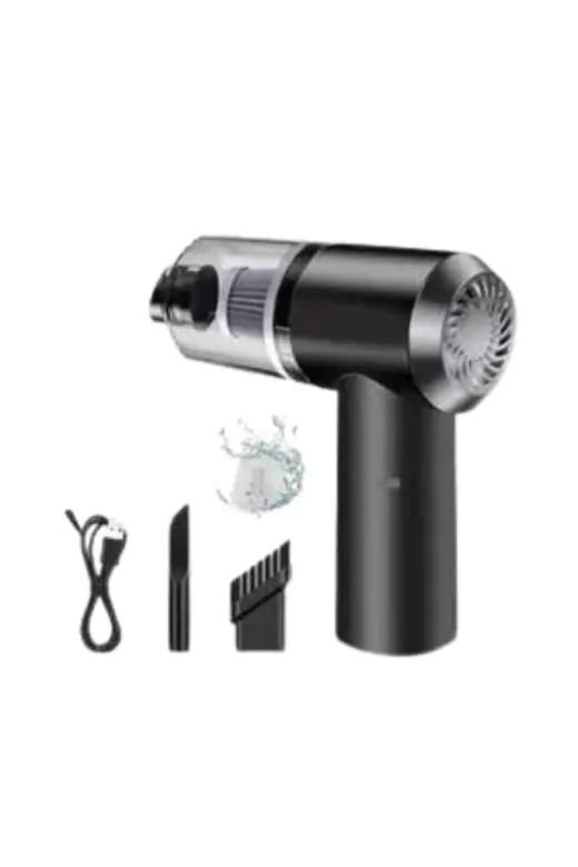 UCUZTEKNO TYCFB5E33C39C3FE0738BE003 Vakumlu Araç İçi Süpürge Taşınabilir Pratik Şarjlı Temizlenebilir
