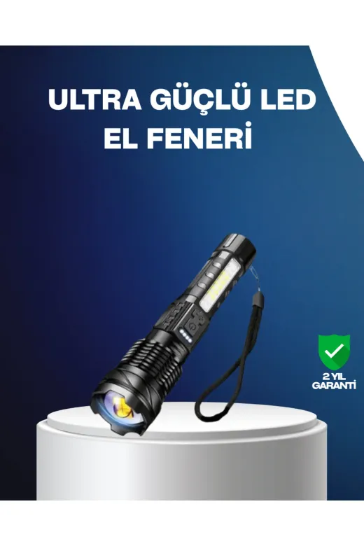 UCUZTEKNO UCZZZPS2700-3 Trendlia Outdoor Ve Acil Durum İçin Güçlü Led El Feneri