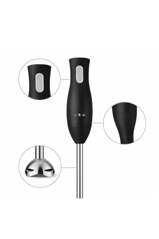 UCUZTEKNO UCZZZSHB3185ELBLENDERİ-1 Paslanmaz Çelik Blender Ayağına Sahip Ergonomik El Blenderı